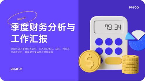 季度财务分析汇报